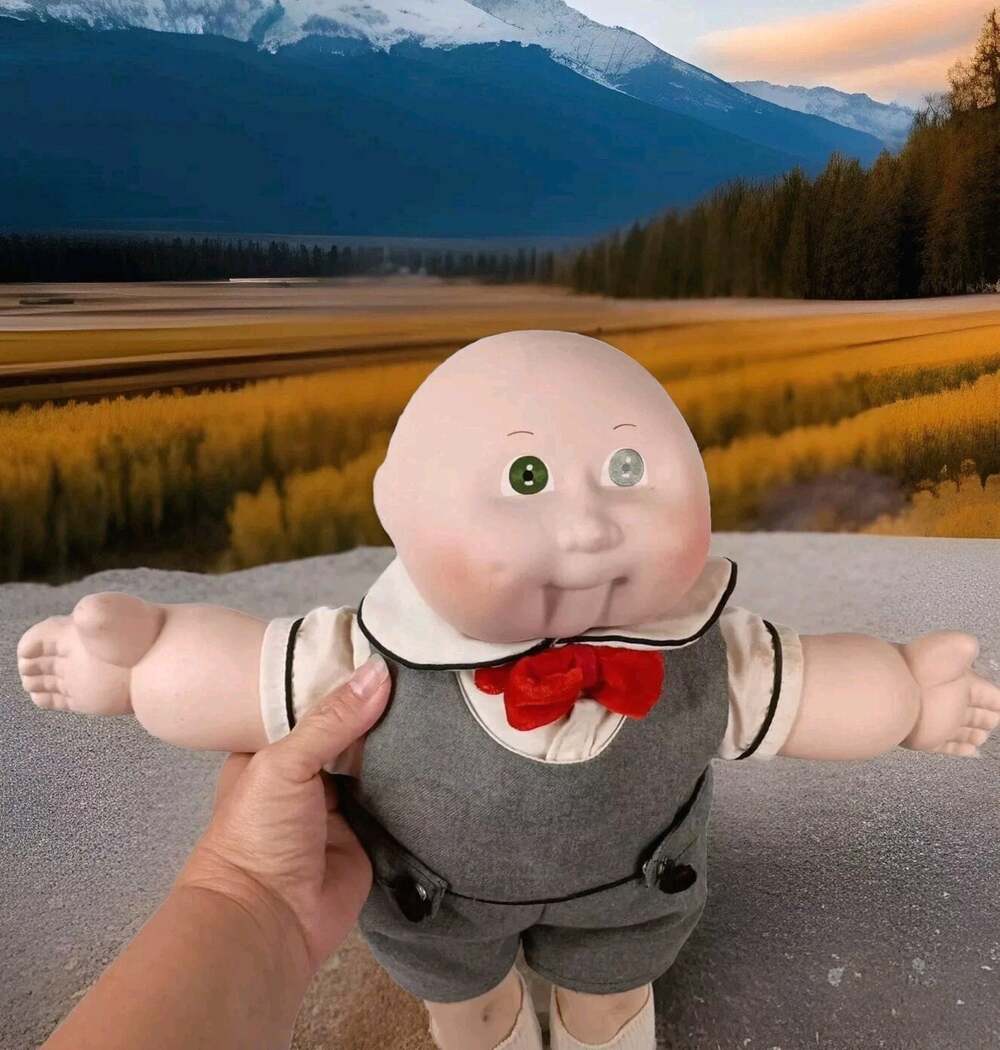 Applause 1985 Cabbage Patch Kids Porcelain Doll Timothy David Vintage